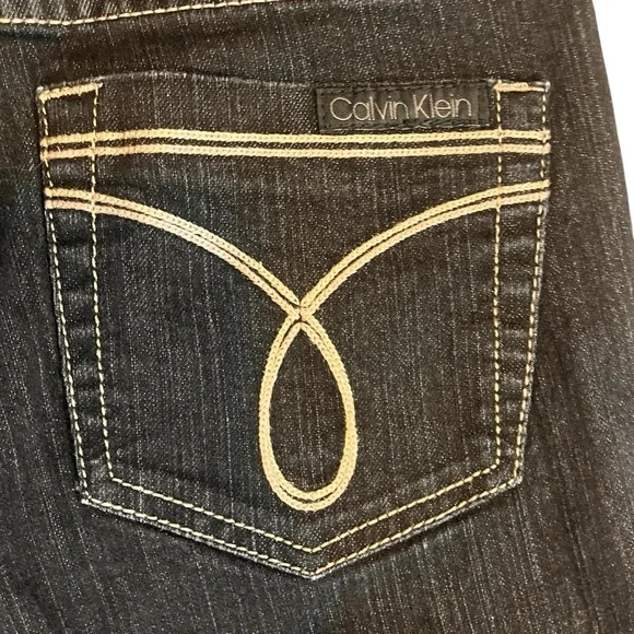 Calvin Klein Black Skinny Jeans Sz 28/6 - Picture 5 of 11